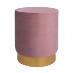 LEVY STONE MADE OF PINK VELVET 35x42 cm.