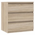 moderne Schublade BRANCO aus Melamin in Sonama Farben