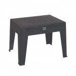 Tisch Polypropyle in Anthrazit 55x40x43.5cm