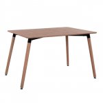 Tisch 160Χ90X74,5 natürlich mit Holzfüßen